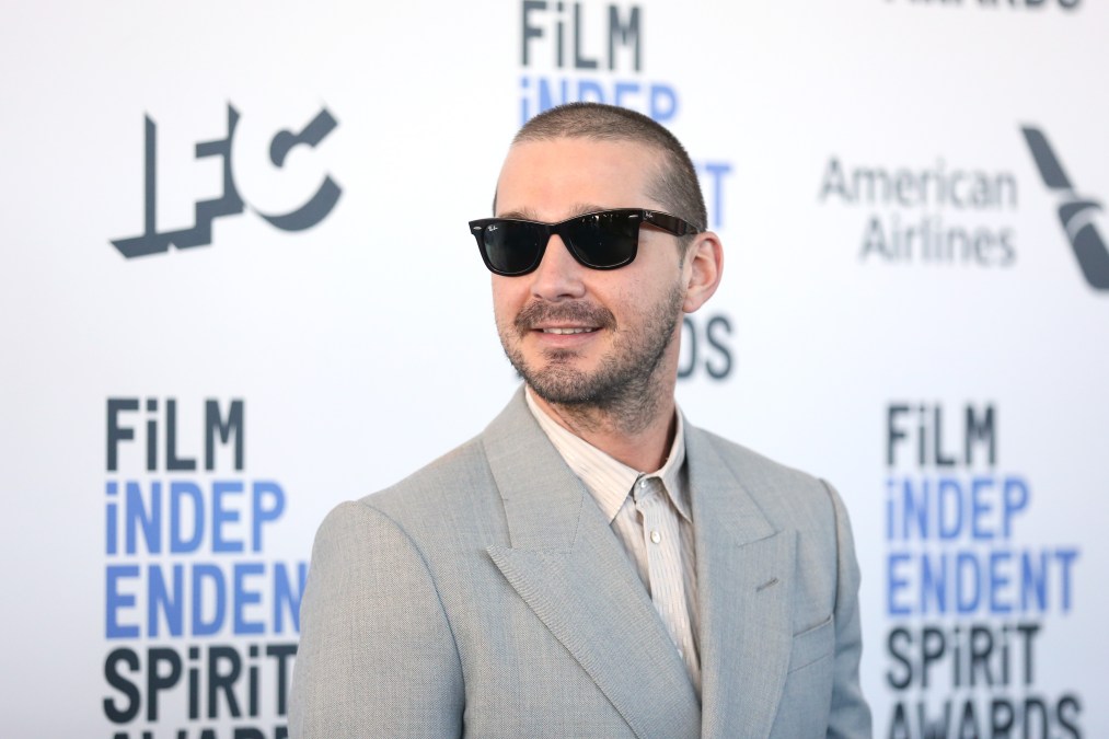 Shia LaBeouf in 2020.