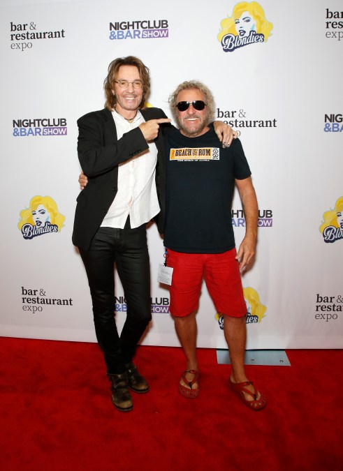 Rick Springfield and Sammy Hagar