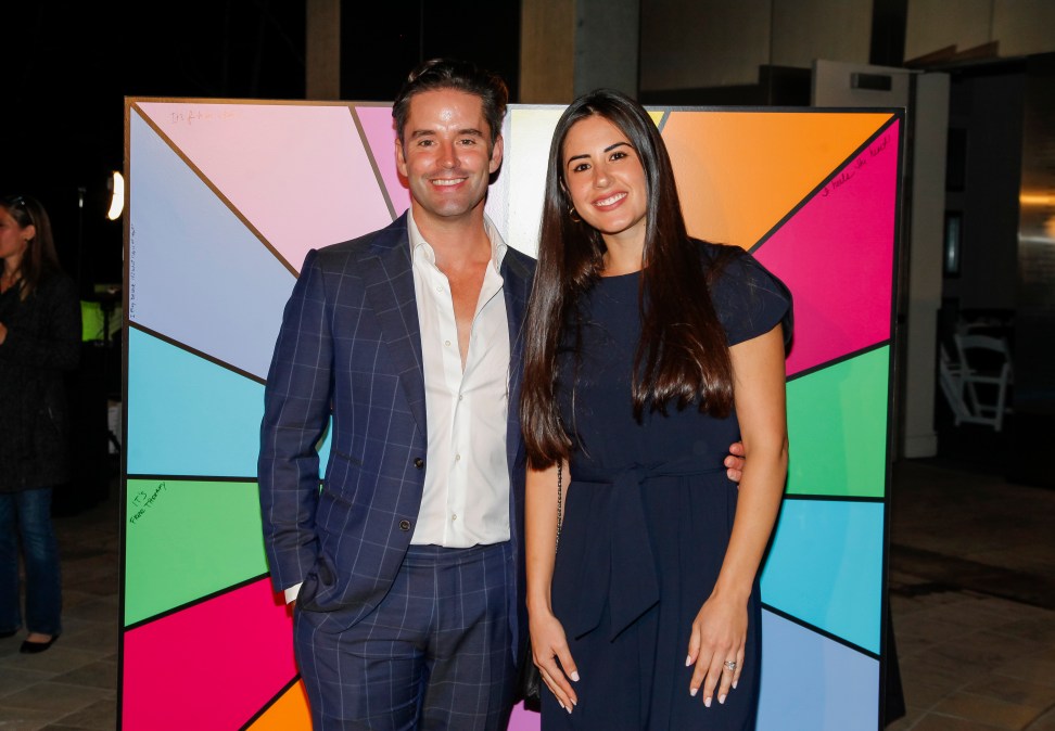 Michella Saniei and Jesse Lally