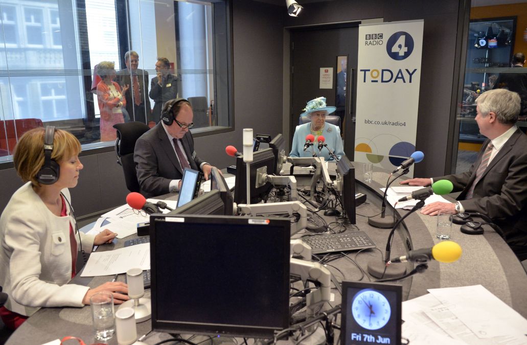 Queen Elizabeth II at BBC