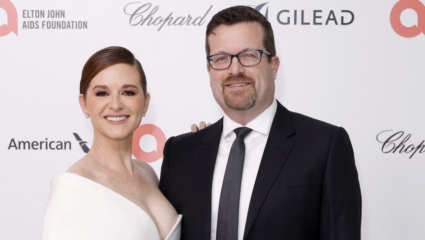 Sarah Drew and Peter Lanfer.