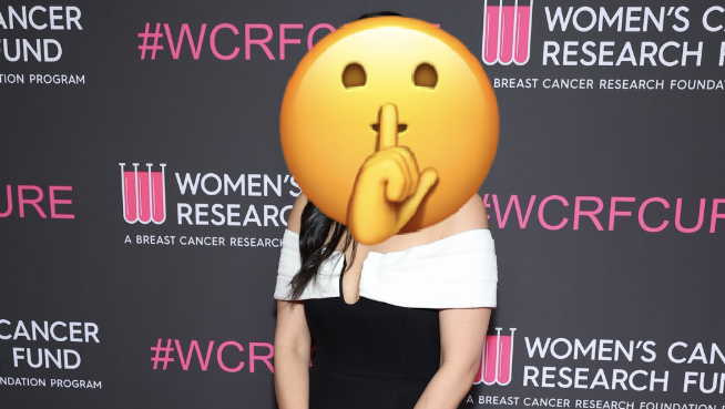 Crystal Kung Minkoff poses on the pink carpet at a Women's Cancer Research Fund event in Beverly Hills, California.
