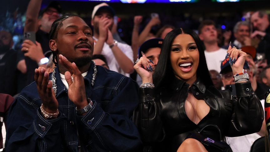 Cardi B and Stefon Diggs