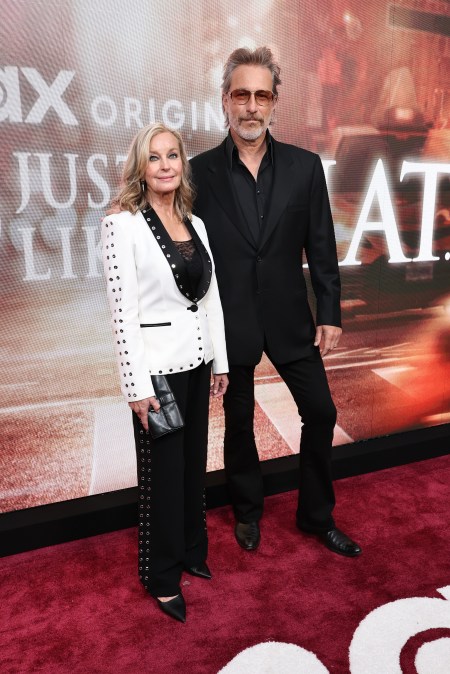 Bo Derek and John Corbett
