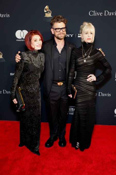 Sharon Osbourne, Jack Osbourne, and Kelly Osbourne