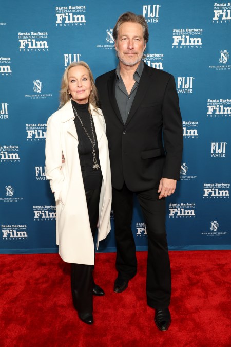 Bo Derek and John Corbett