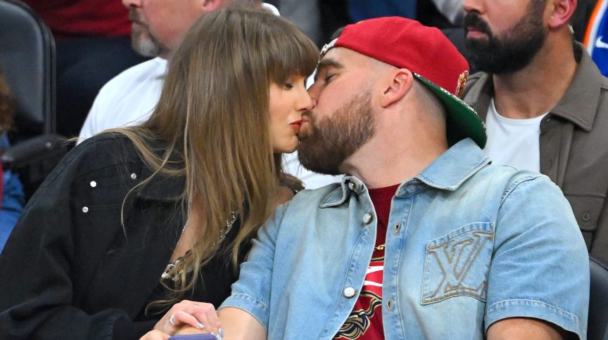 Taylor Swift and Travis Kelce