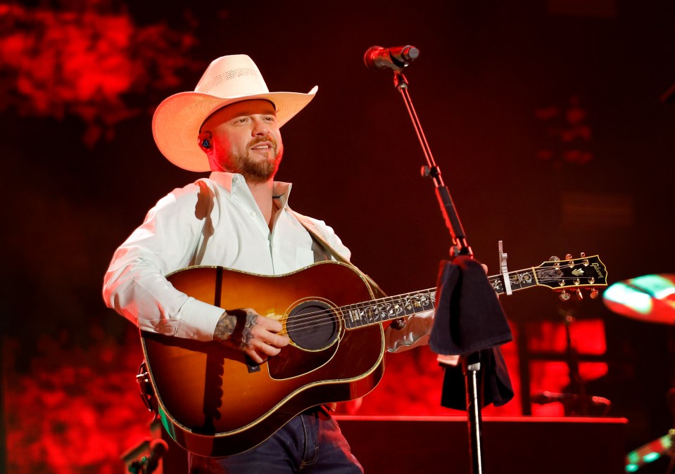 Cody Johnson performing at the CMA Fest 2026