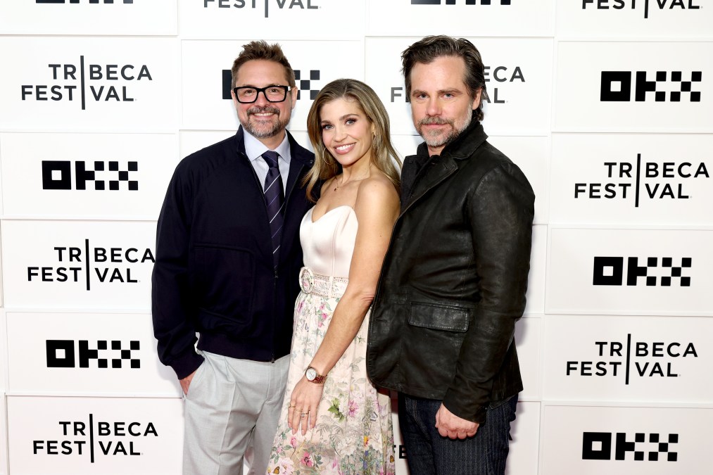 "Boy Meets World" stars Will Friedle, Danielle Fishel, and Rider Strong.