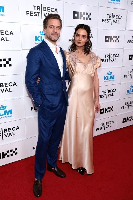 Joshua Jackson and Katie Holmes 