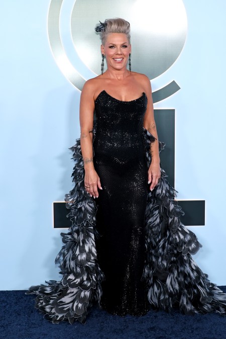 Pink walks the red carpet of the 2026 Tony Awards