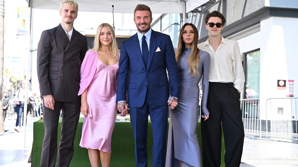 David Beckham star ceremony