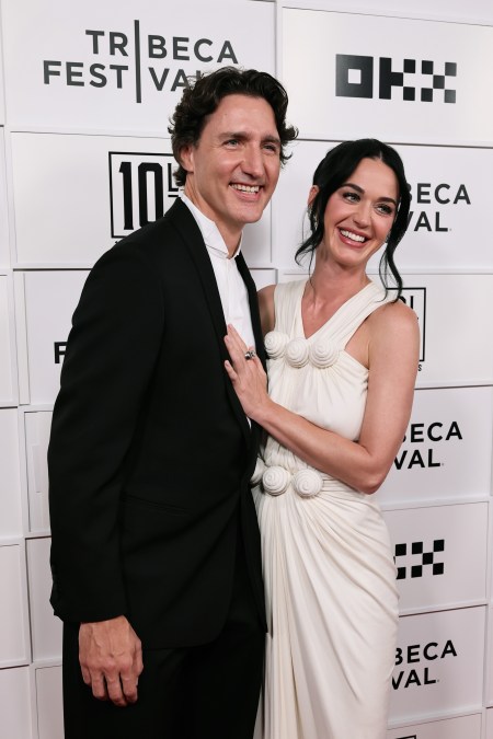 Justin Trudeau and Katy Perry