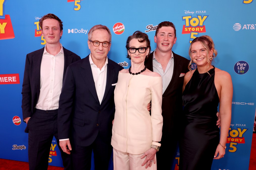 Joan Cusack and her family.