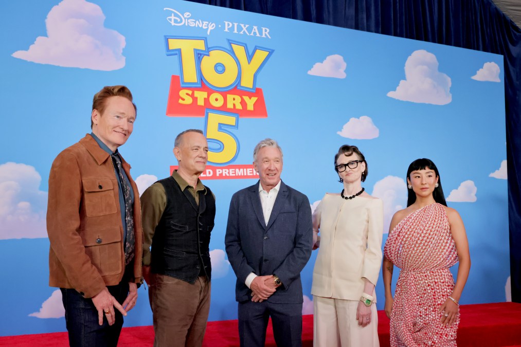 Joan Cusack and some of the Toy Story 5 cast