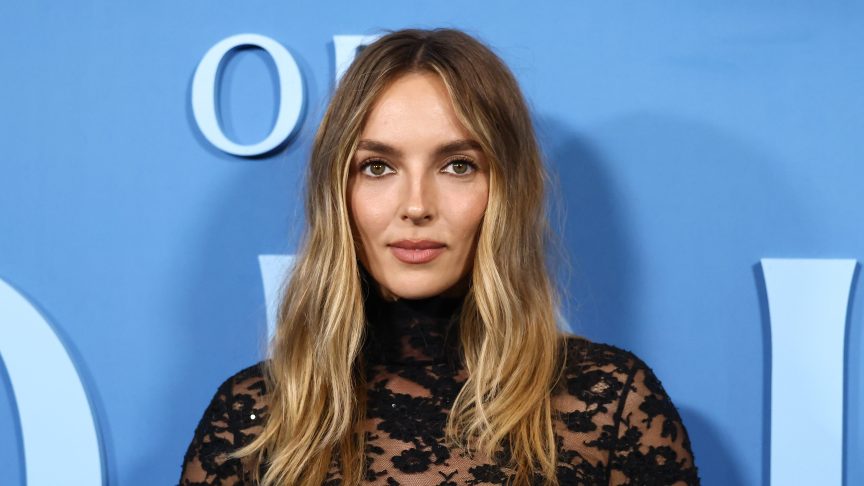 Jodie Comer at the premiere of "The Death of Robin Hood."