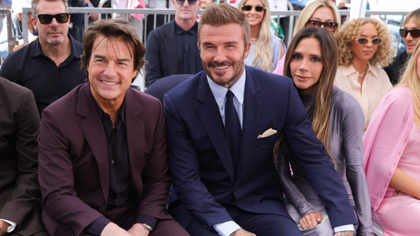 David Beckham star ceremony