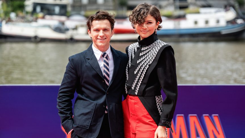 Tom Holland and Zendaya in Amsterdam.