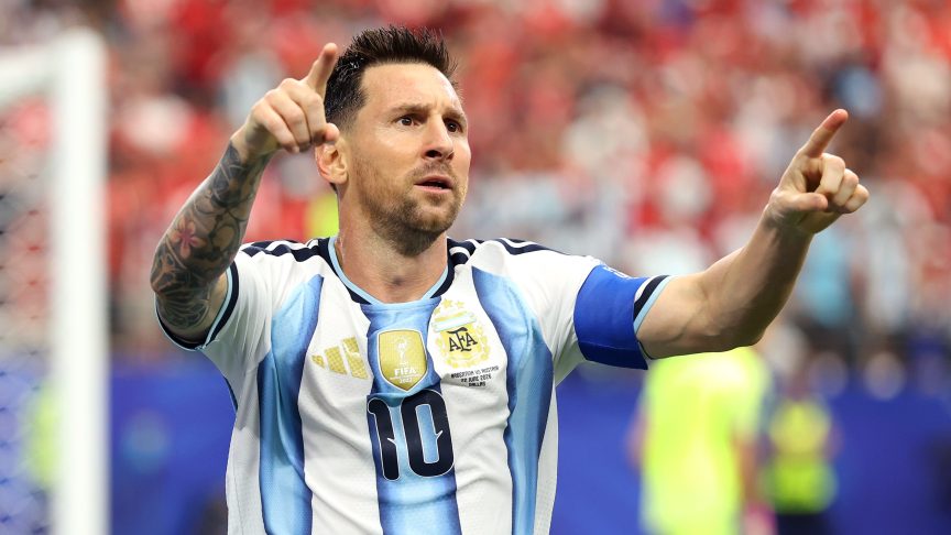Lionel Messi at the 2026 FIFA World Cup.