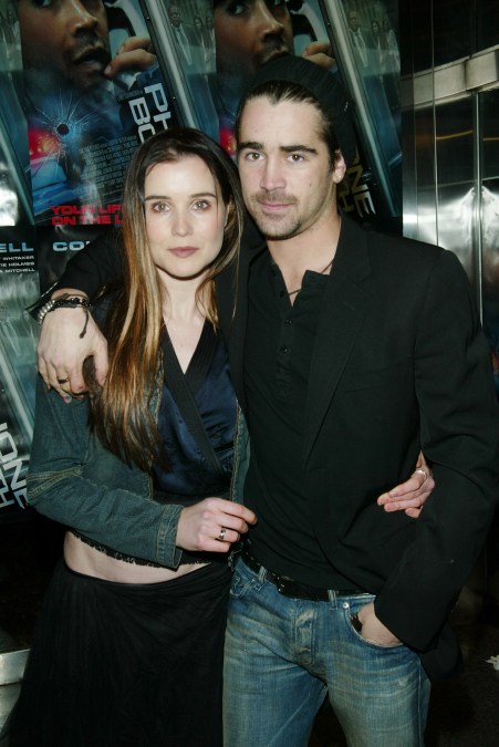 Catherine Farrell and Colin Farrell