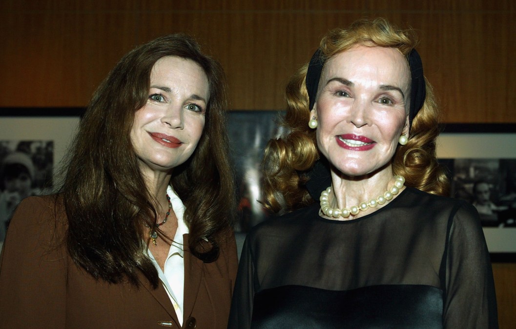 Mary Crosby and Kathryn Crosby