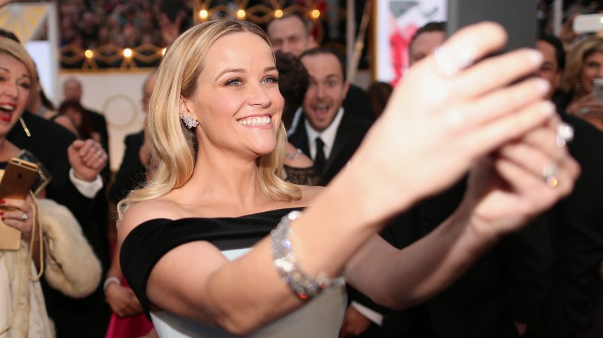 Reese Witherspoon at the 87th Academy Awards in 2015.