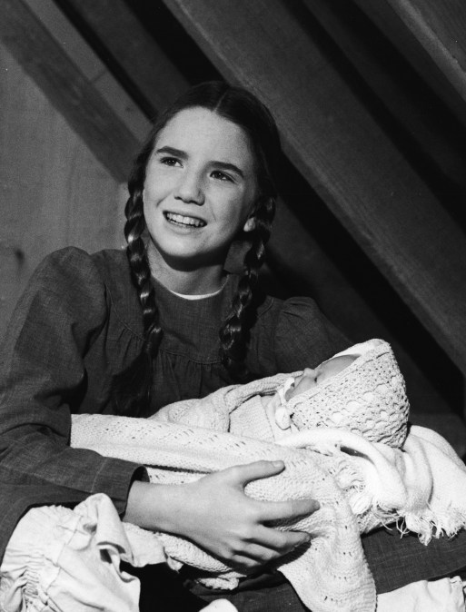 Melissa Gilbert as a child star on 'Little House on the Prairie'