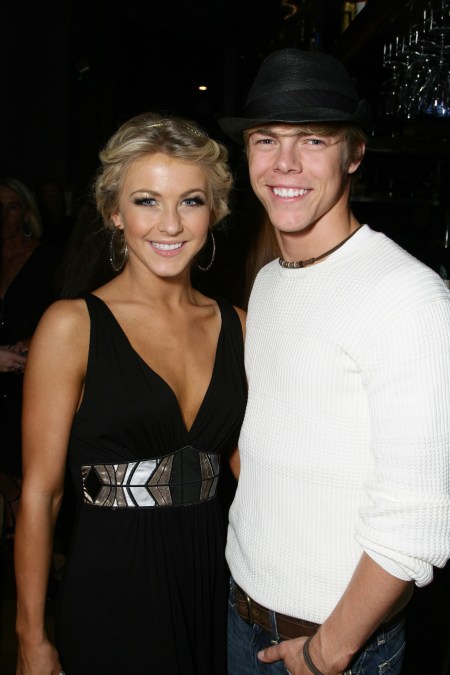 Julianne Hough and Derek Hough