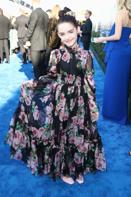 Mckenna Grace at the 23rd Critics Choice Awards in 2018.