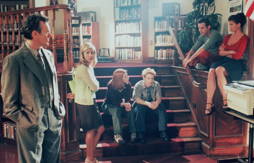 The cast of "Buffy the Vampire Slayer."