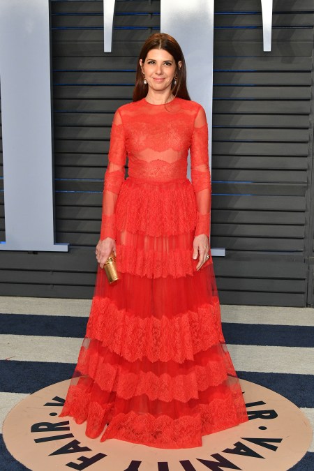 Marisa Tomei at the Vanity Fair Oscar Party in 2018.