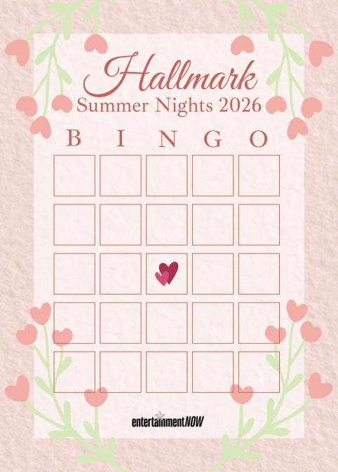 Hallmark Bingo Card - Summer Nights 2026 (empty)