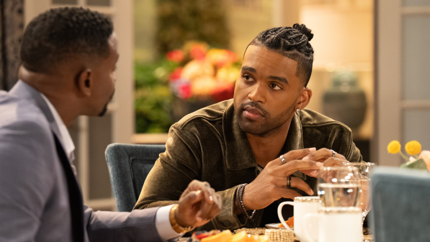 Keith D. Robinson as Ted Richardson and David Lami Friebe as Izaiah