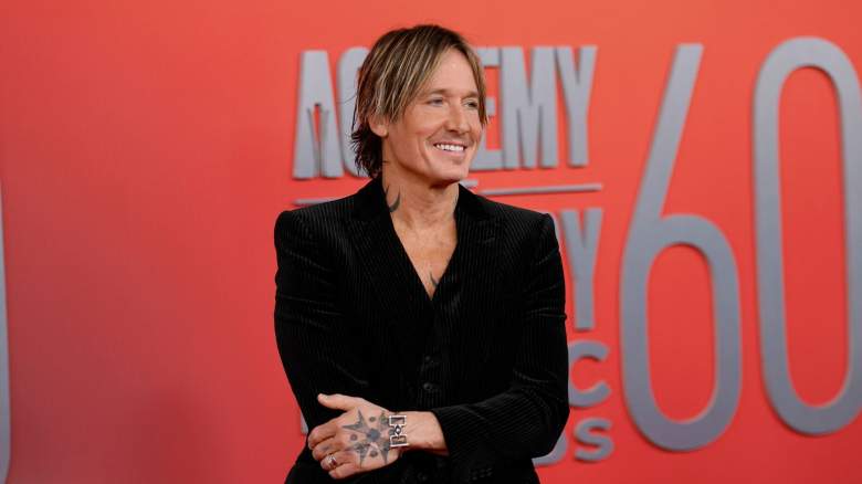 Keith Urban attends the 60th Academy of Country Music Awards at Omni Frisco Hotel at The Star on May 08, 2025