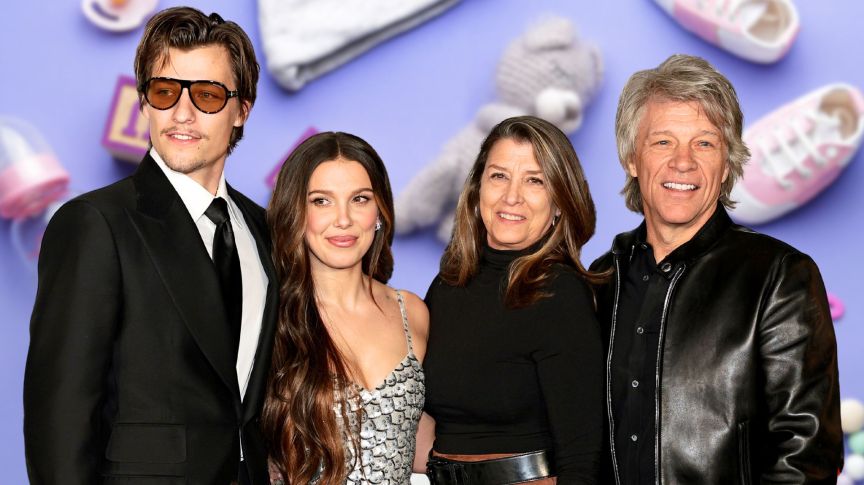 Millie Bobby Brown Jon Bon Jovi