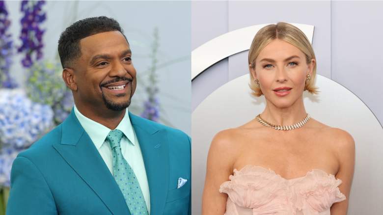 Alfonso Ribeiro and Julianne Hough