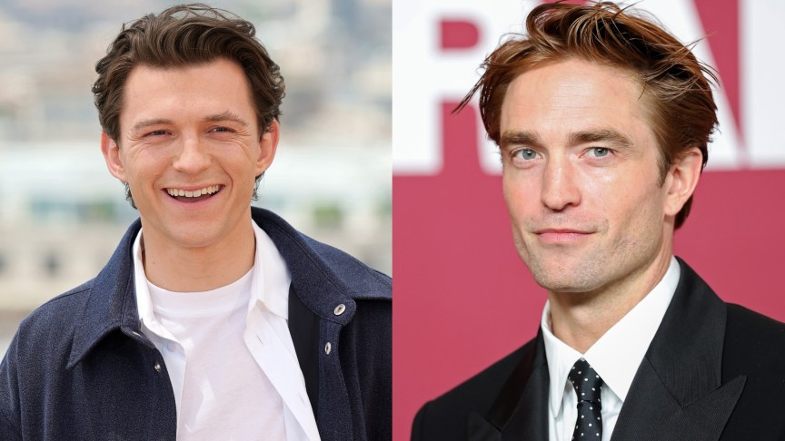 Tom Holland and Robert Pattinson
