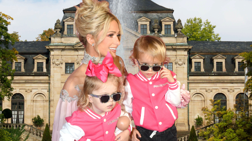 Paris Hilton and her children