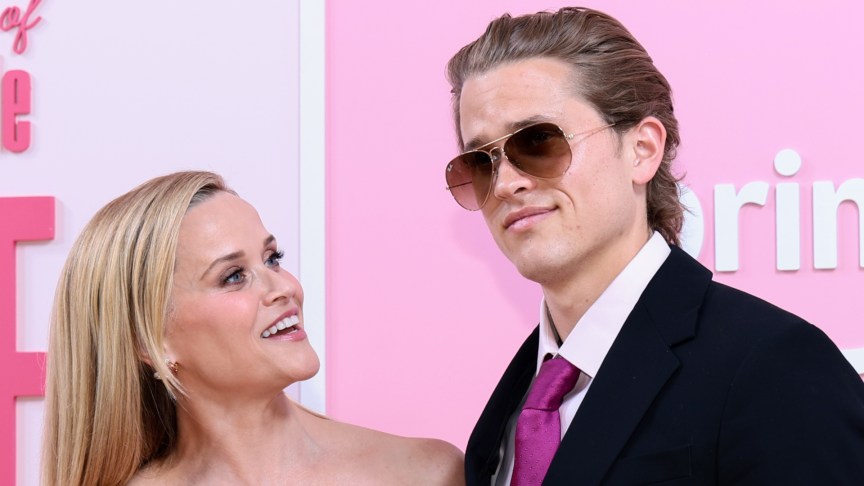 Reese Witherspoon and son Deacon Phillippe attend "Elle" premiere