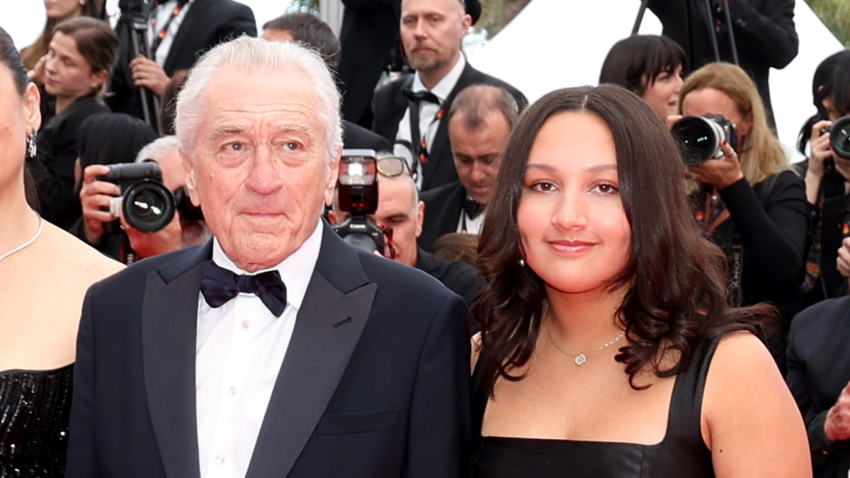 Robert De Niro and his daughter Helen at the 78th annual Cannes Film Festival