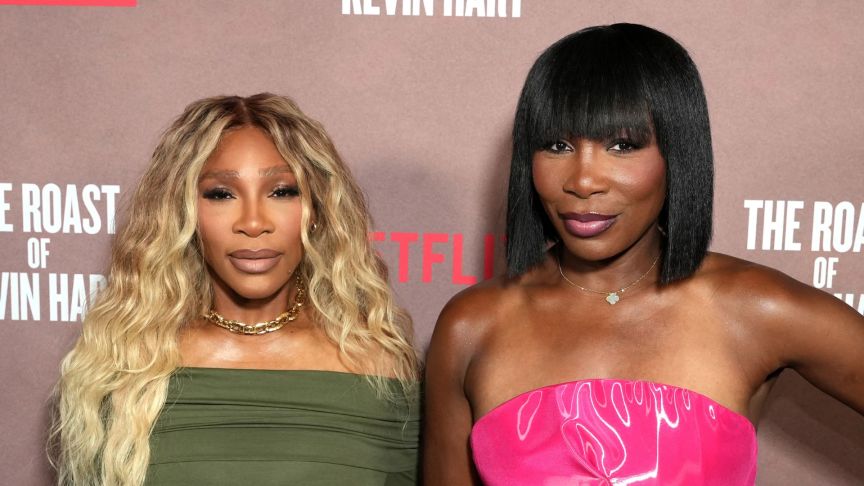 Serena Williams and Venus Williams attend Netflix Is A Joke Festival Presents: The Roast of Kevin Hart at The Kia Forum on May 10, 2026
