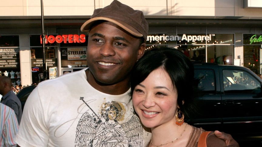 Wayne Brady and Mandie Taketa