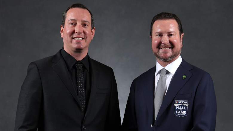 Kurt Busch and Kyle Busch
