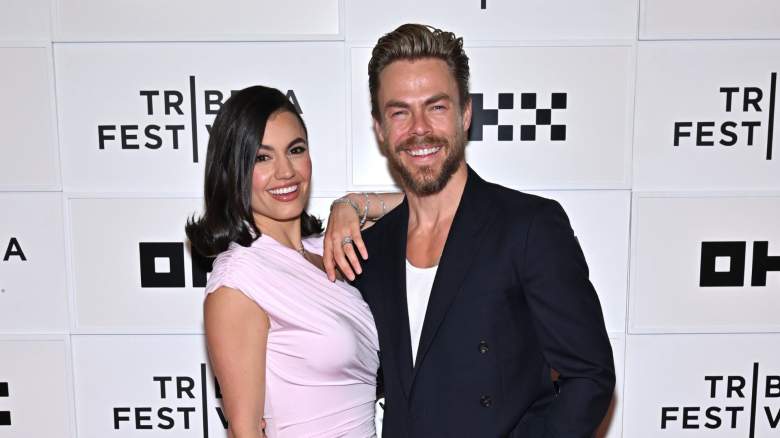 Hayley Erbert Hough and Derek Hough