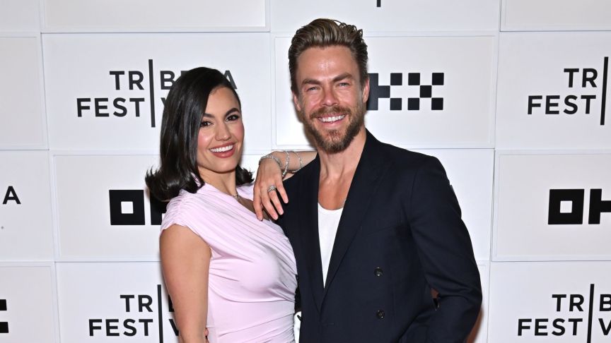 Hayley Erbert Hough and Derek Hough
