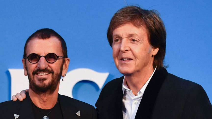Paul McCartney and Ringo Starr