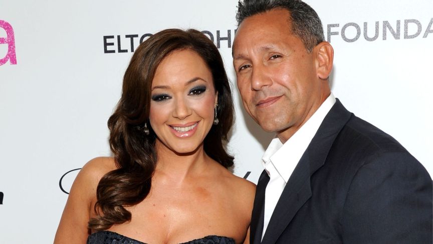 Leah Remini and Angel Pagan