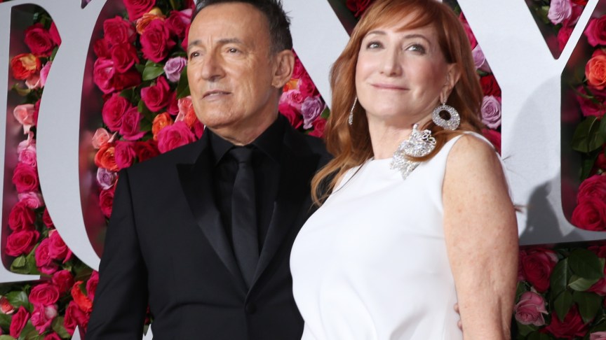 Bruce Springsteen and Patti Scialfa