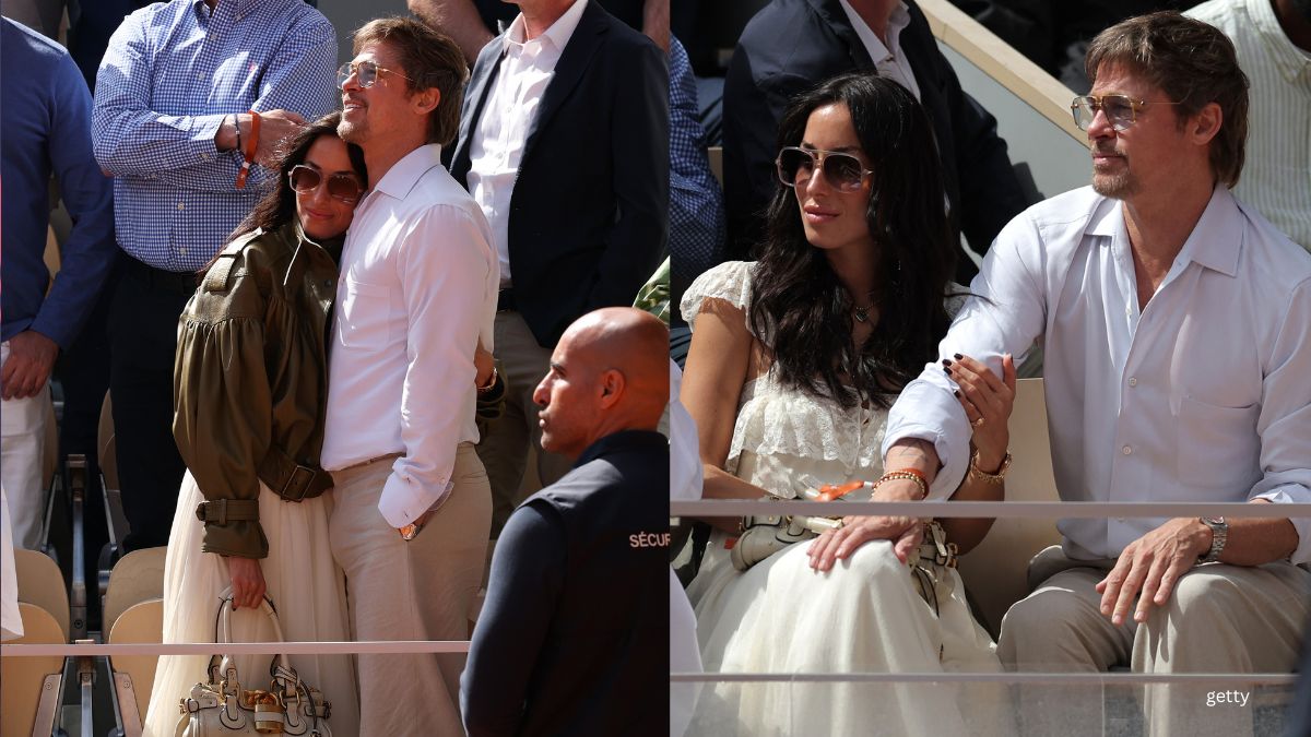 Brad Pitt and Ines de Ramon