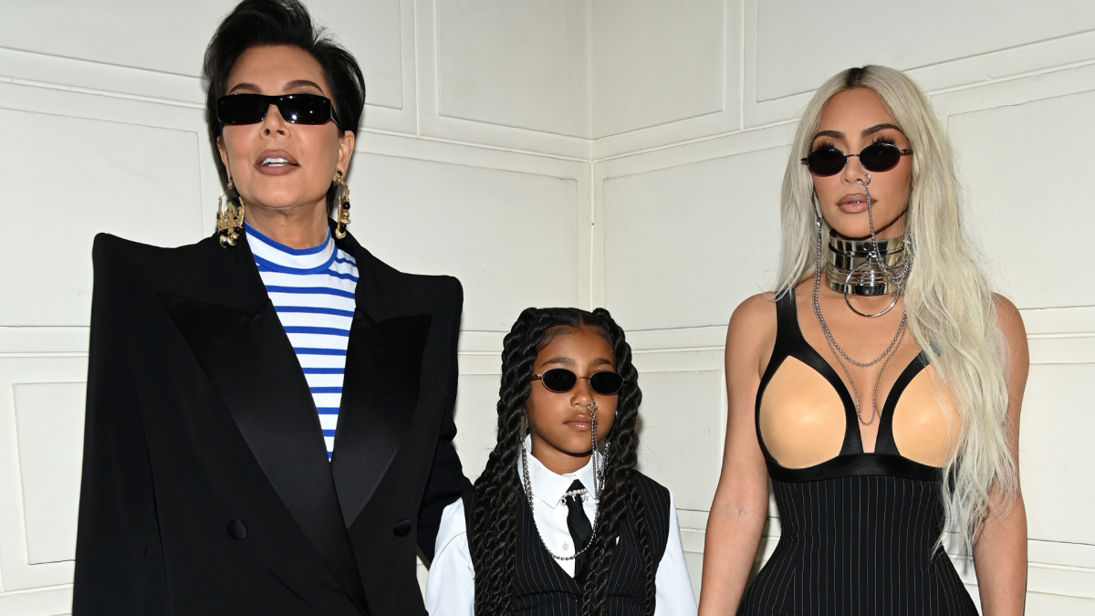 Kim Kardashian, Kris Jenner, North West